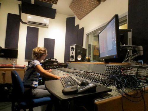 At Women's Audio Mission, San Francisco, 2013