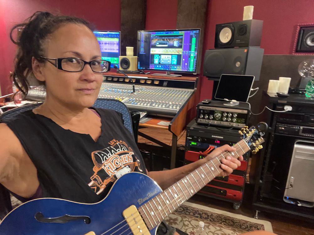 Recording the new Single at Chimaera