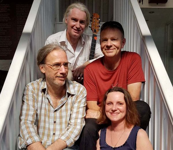 LightGarden. Clockwise from top: David Moss, Dave McKeown, Masha Kastner, Rob Colquhoun.
