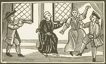 From an 18th Century chapbook of “Jack and his Stepdame.” By then it was called “The Friar and the Boy,” but the boy was still named “Jack.”