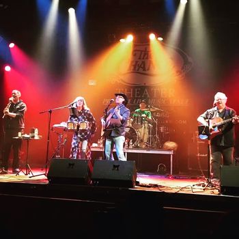 w/The “Original” Four Guys In Disguise at the Chance Theater in Poughkeepsie NY (Trisha and Joe Pallo of The Differents)