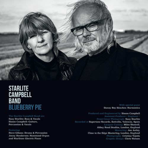 Blueberry Pie by the Starlite Campbell Band - inside left cover