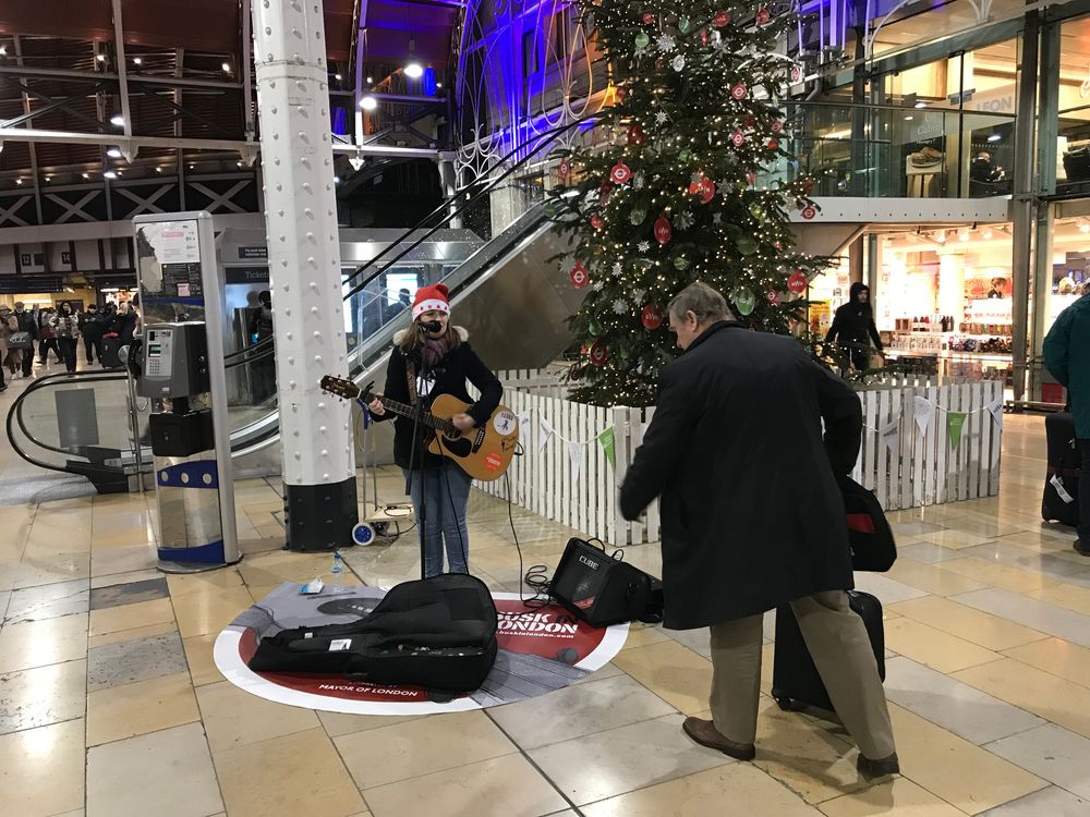 Paddington Network rail station.