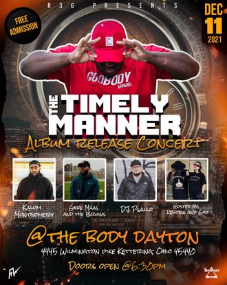 Congrats to my guy R3G! Me and my 1 Body brotha C Script will hit the stage. Pull UP!!!