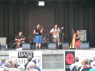 At the Music Haven Concert Series Schnectedy, NY opening for Maddy Prior
