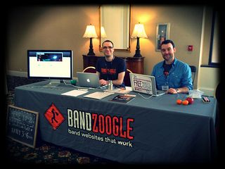 David Dufresne (on the right). From Bandzoogle http://www.Bandzoogle.com Providing fantastic support so we can maintain this website (Forever please David) Also a great team that help so much with our website self made hiccups!