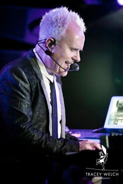 Howard Jones. The genius behind many of our songs and a pop music legend ...never a dull moment when he's about! Favourite piece of music: Imagine by John Lennon. Favourite philosophical quote: Dream no small dreams for they have no power to move the hearts of men. (Johann Wolfgang von Goethe)
