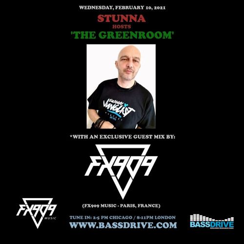 FX909 DnB France USA Bassdrive Stunna Green Room Dj mix liquid funk