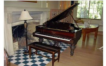 The 1901 Steinway that was owned by Jack London’s wife Charmian. We members of the “Jack London Piano Club” perform on this fully restored grand twice a year in fundraisers.