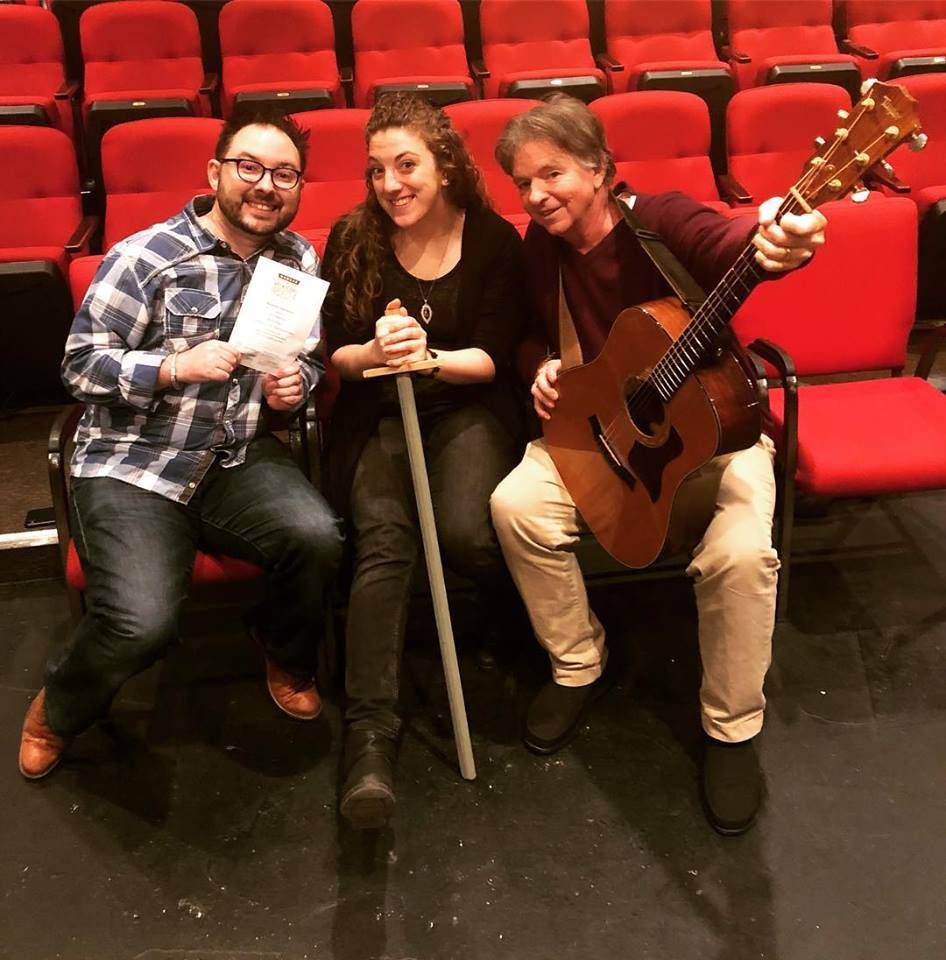 Nathan Norcross - Education Director, Miranda Bianchi - Theatre Artist, JS - Musician
