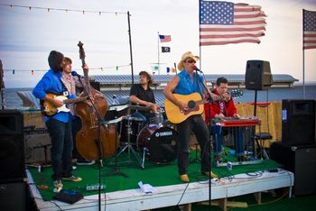Sean Kershaw & NJR, Coney Island Rockabilly Festival 2009, rooftop of Cha-Cha's Sean Kershaw & the New Jack Ramblers, Coney Island Rockabilly Festival 2009, rooftop of Cha-Cha's on the Boardwalk