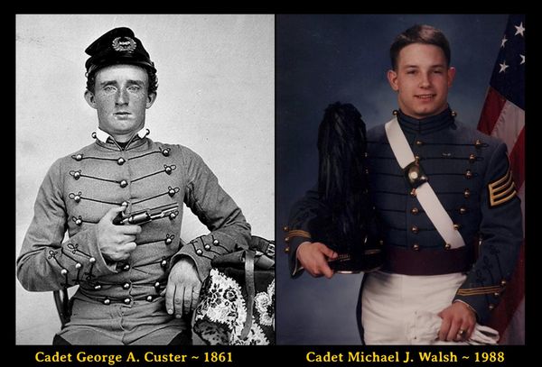 George Custer, Michael Walsh USMA Cadets