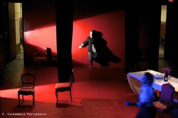 Cirilla in Christopher Cartmill's production of Goldoni's LA GUERRA Molly-Margaret Johnson (and Aubrey Seader)