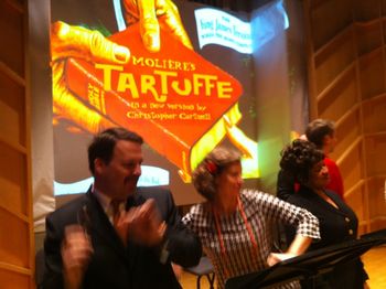 Celebration from 2012 Baruch College concert reading (with Brian Hotaling, Kathleen O'Grady and Michelle Hurst)