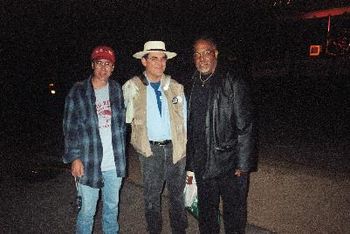 LJK, Shannon "Shan de Bayou" Williford & James "Nick" Nixon at The Arkansas Blues & Heritage Festiva