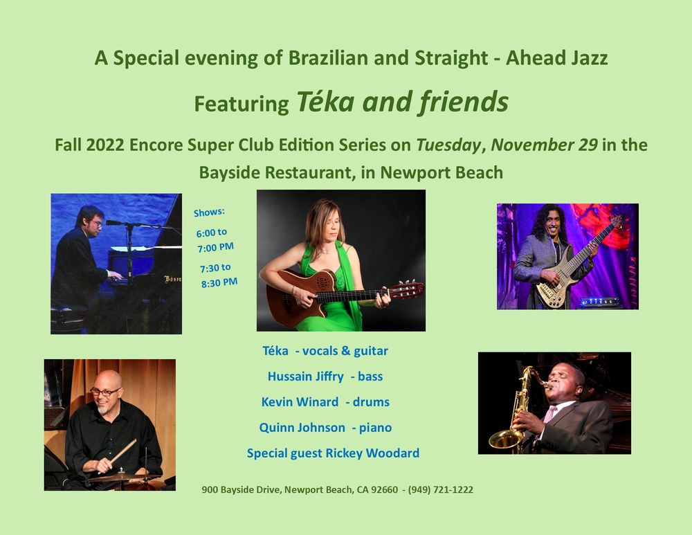 This will be fun! Make your reservations!