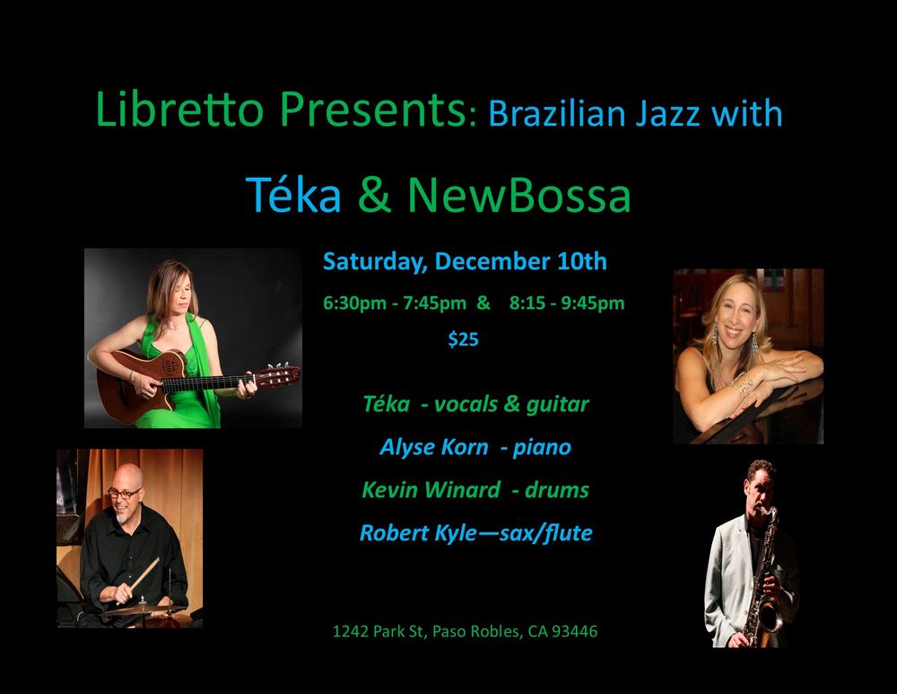 Great venue in Paso Robles. Make your reservations - https://www.librettopaso.com/events