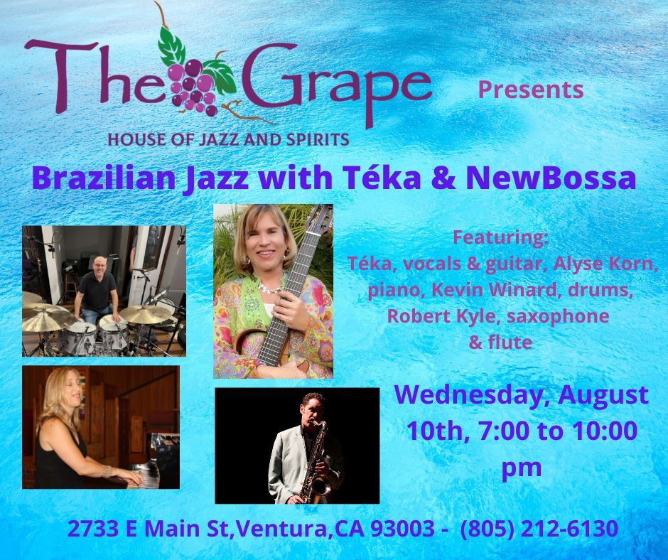 The Grape, Ventura is Southern California’s hottest new Jazz club. Located in mid-town Ventura, showcasing A-list musicians from all over the country and the world. We are proud to be a music venue focussed on the musicians’ and customers’ experiences.