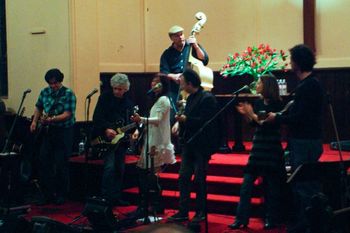 Photo John Kramer. In February Steve Kirkman, myself, Jeff Eyrich and Matt Turk opened for The Kennedy's in Dobbs Ferry, NY.