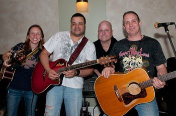 MDA benefit concert in Mahopac, NY with Jason Gisser, Timothy Russell and Charlie Sabin. Photo by Dan Stockfield.