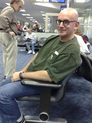 The Glamorous Road Life - In The Dallas/Ft. Worth Airport Waiting For Our Connection To Palm Springs - 11/28/07
