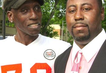 BluesBros2LarryETaylorJr62411Favia1 Blues Brothers: Larry and Eddie Taylor Jr., 2011 at Favia Cafe, Beverly, SW Chicago