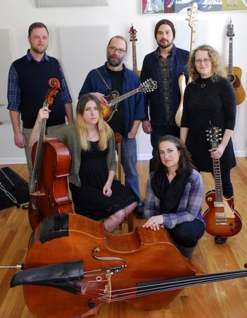 Current Band Members Left to Right - Jamie Cook, Cecilia Wright Miller, Sean McCollough, Vince Ilagan, Bryn Davies and Steph Gunnoe