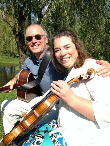 Wedding musicians relax as we all await the bride! "The Barns at Wesleyan Hills" photo courtesy John Whelan photography!