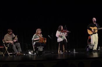 Our annual St. Patrick's Concert at St Joseph's University with Tipperary Piping Champion, Michael Cooney and Loretta Murphy - and Danny makes us all laugh with a song