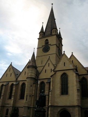 Evangelical Church, Sibiu, Transylvania, Romania