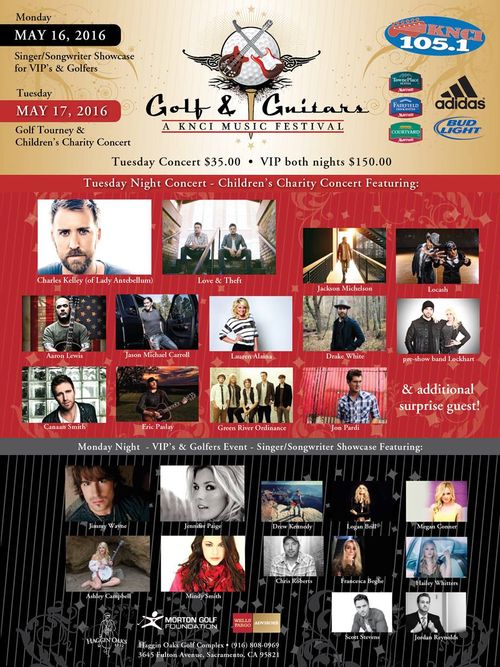 Golf & Guitars Festival - May 16, 2016