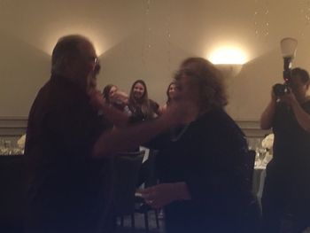 Mary_Rossi_Surprise_60th_Birthday_02 Mary took turns dancing with several different gentlemen who were special in her life to Led Zeppelin's "Stairway to Heaven"