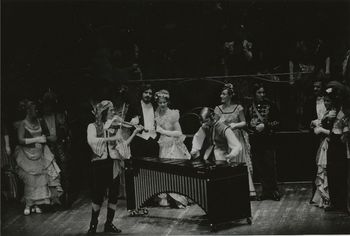 1970's. GBS and Vic playing Czardas in the opera at ESM (I believe it was Der Rosenkavalier of Richard Strauss).