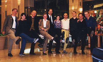 Osaka, Japan-1998-Gordon, ?, Bob VanSice, Katarzyna Mycka, Bill Moersch, Nancy Zeltsman, ?, Bogdan Bacanu, Leigh Howard Stevens, Nebojsa Zivkovich