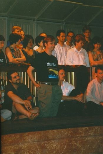 Stevens-1995 again. To my left is my buddy Dan Pancaldi. Two to my right is Chris Norton. You will also see a young Eric Sammut behind me.