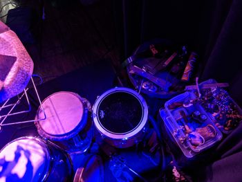 Improvisational show featuring percussion, Vincenza Dante: dance, Gus Mancini: wind synth & keys 8 of 11