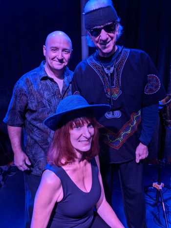 Improvisational show featuring percussion, Vincenza Dante: dance, Gus Mancini: wind synth & keys 1 of 11