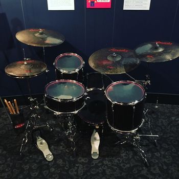 My Lego Drum Kit for PAS Rhythm! Discovery Center and Museum with Amedia Onik Cymbals = The Lego Drum Set I built for the Percussive Art Society's international percussion Rhythm! Discovery Center and Museum's permanent collection, Indianapolis, Indiana. Honored to have been asked by them. Thank you to my cymbal company Amedia Cymbals.