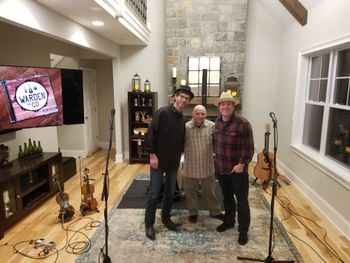 Warden & Co. @ Private Residency creating our very own first chance to create a LIVE Stream through the Saratoga Winery's Web Site