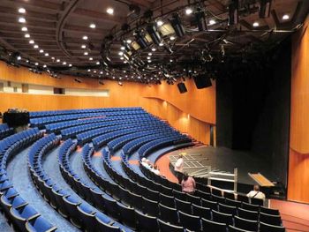 Lewis A Swyer Theatre Incredibly intimate performance space. I have had the pleasure to both perform / presented and recorded in this theater. Presented my first concert ever "Leading Ladies & Uduboy", Performed with The World Percussion Quartet, Chris Shaw & Bridget Ball...