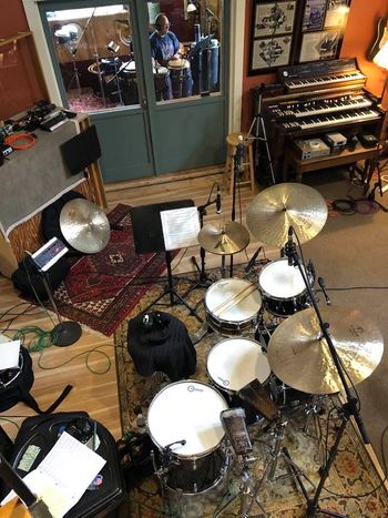 Recording for Pete Sweeney for his new release highlighting several original all percussion compositions and several arranged ensemble pieces 1 of 9