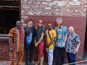 Burlington Jazz Festival at American Flatbread Restaurant 3 of 3 - Heard Zorkie Nelson Jonatha Greene Elizabeth Woodbury-Kasius Felix Nelson Bobby Kendall and Me