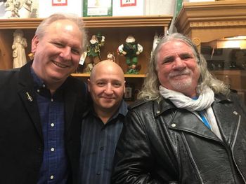 Mountain Snow Orchestra I feel very lucky to be between two remarkably talented friends L to R John Kirk, Me and Kevin McKrell, who I get to share the stage with and keep the "Mountain Snow and Mistletoe" legacy continuing!!!
