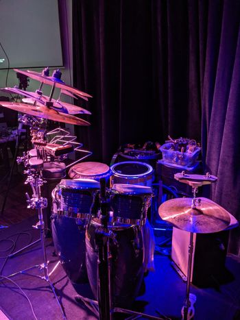 Improvisational show featuring percussion, Vincenza Dante: dance, Gus Mancini: wind synth & keys 11 of 11