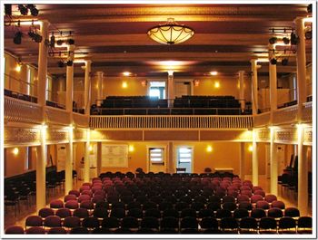 Clayton Opera House View from the Stage What a pleasure it was to perform for a full house with the Seth Warden Trio / Seth & The Moody Melix performing our children and family concert