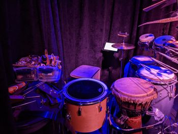 Improvisational show featuring percussion, Vincenza Dante: dance, Gus Mancini: wind synth & keys 9 of 11