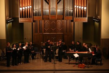 Monteverdi Concert, 11-14-10, picture taken by Tif Holmes "An Evening of Monteverdi" Photo: Tif Holmes
