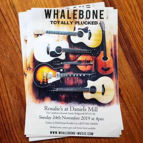 Whalebone at Rosalie's at Daniels Mill