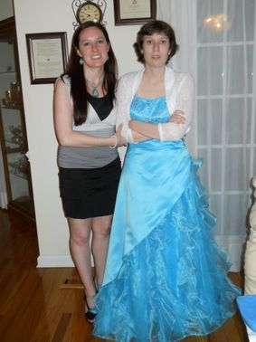 Allison and Morgan Prom Pic