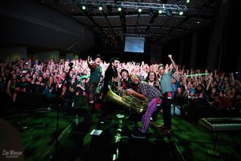 Dragoncon2015_ByConWomanPhotography Performing at Dragoncon 2015 with This Way to the Egress. Photo by Con Woman Photography